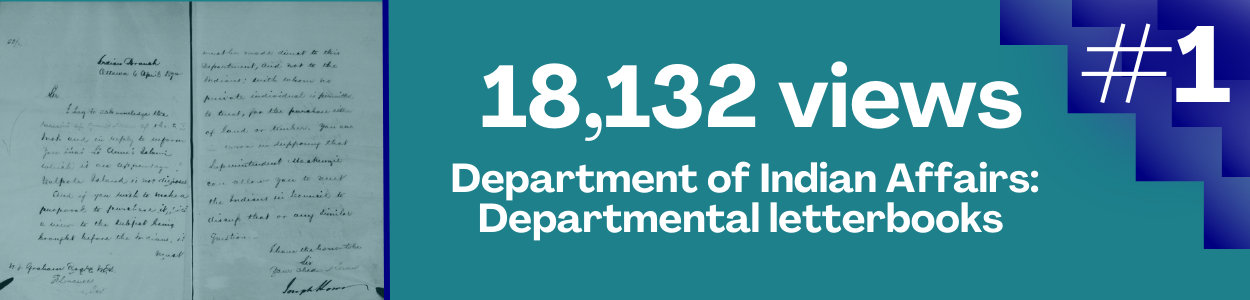 18,132 views Department of Indian Affairs: Departmental letterbooks