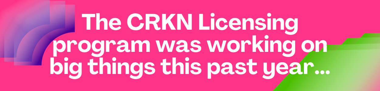The CRKN Licensing program was working on big things this past year...