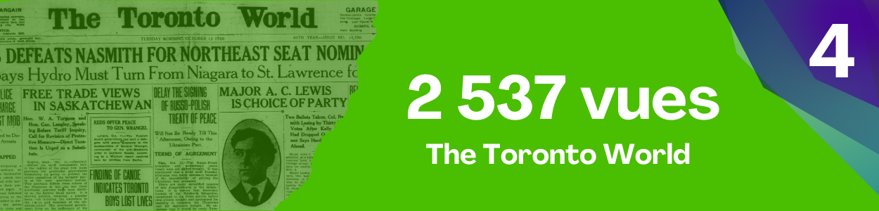 2 537 vues The Toronto World