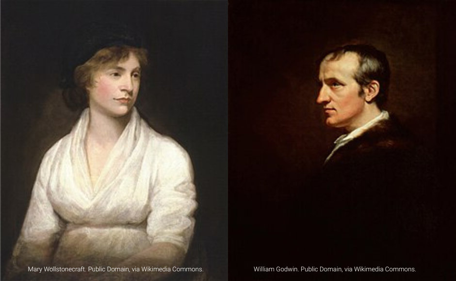 Mary Wollstonecraft and William Godwin