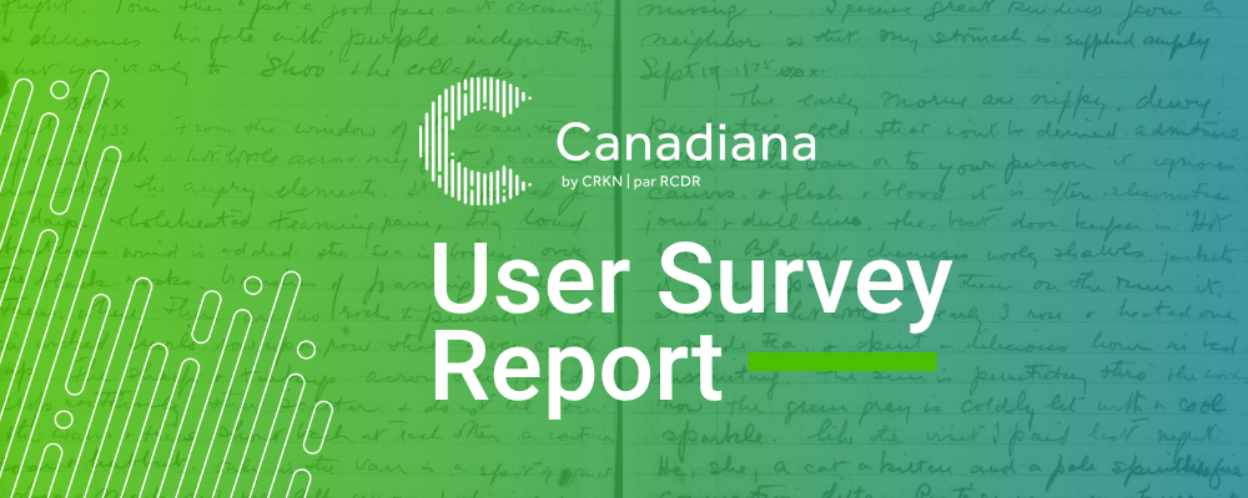 Canadiana User Survey Report
