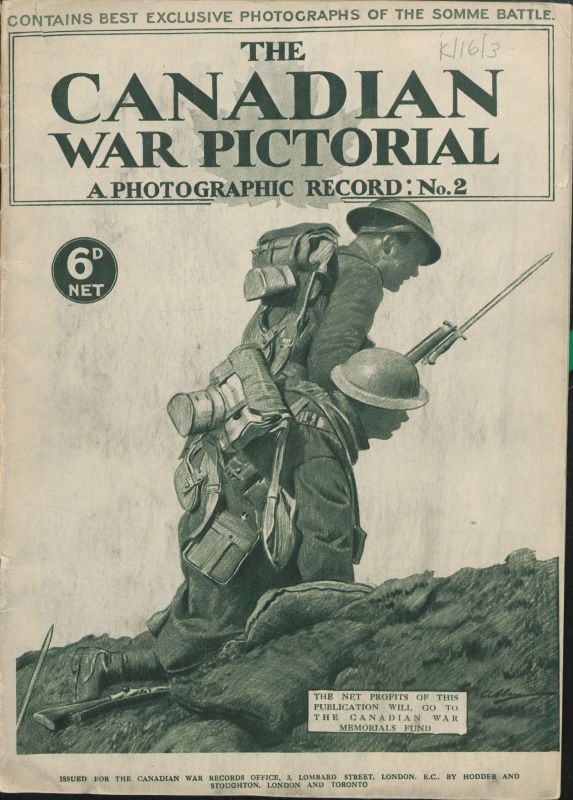 Front cover of the Canadian War Pictorial.