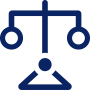 Balance icon in blue.